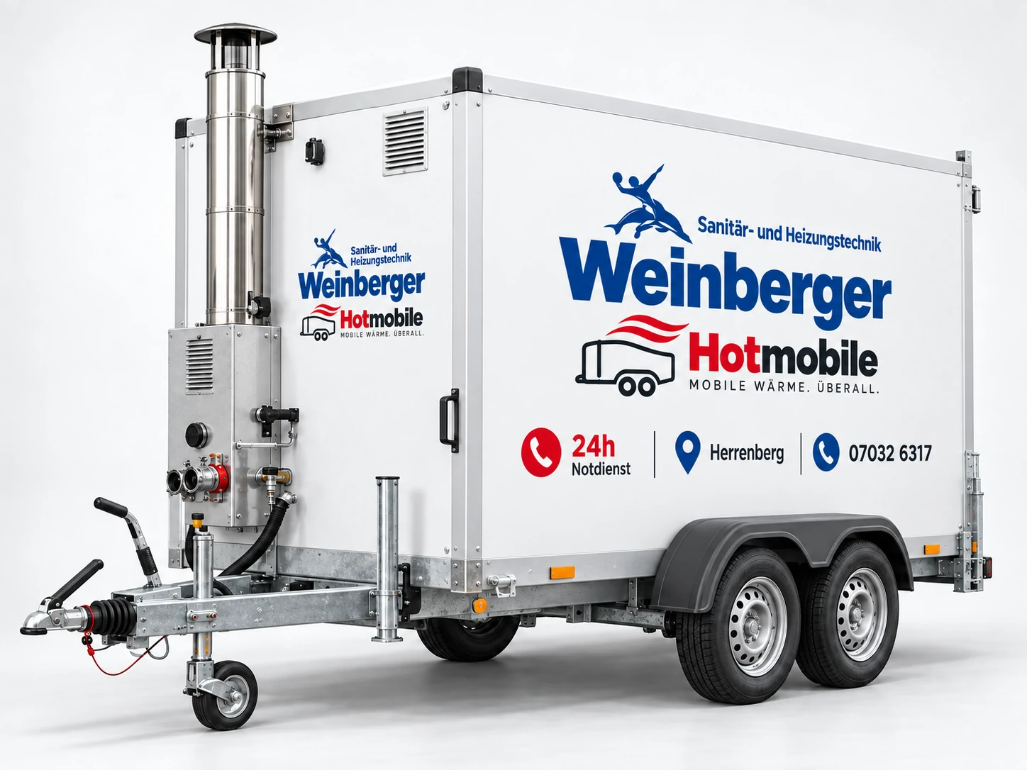 Hotmobil mit Weinberger-Hotmobile-Branding